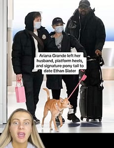 Ariana Grande Ethan Slater Paparazzi