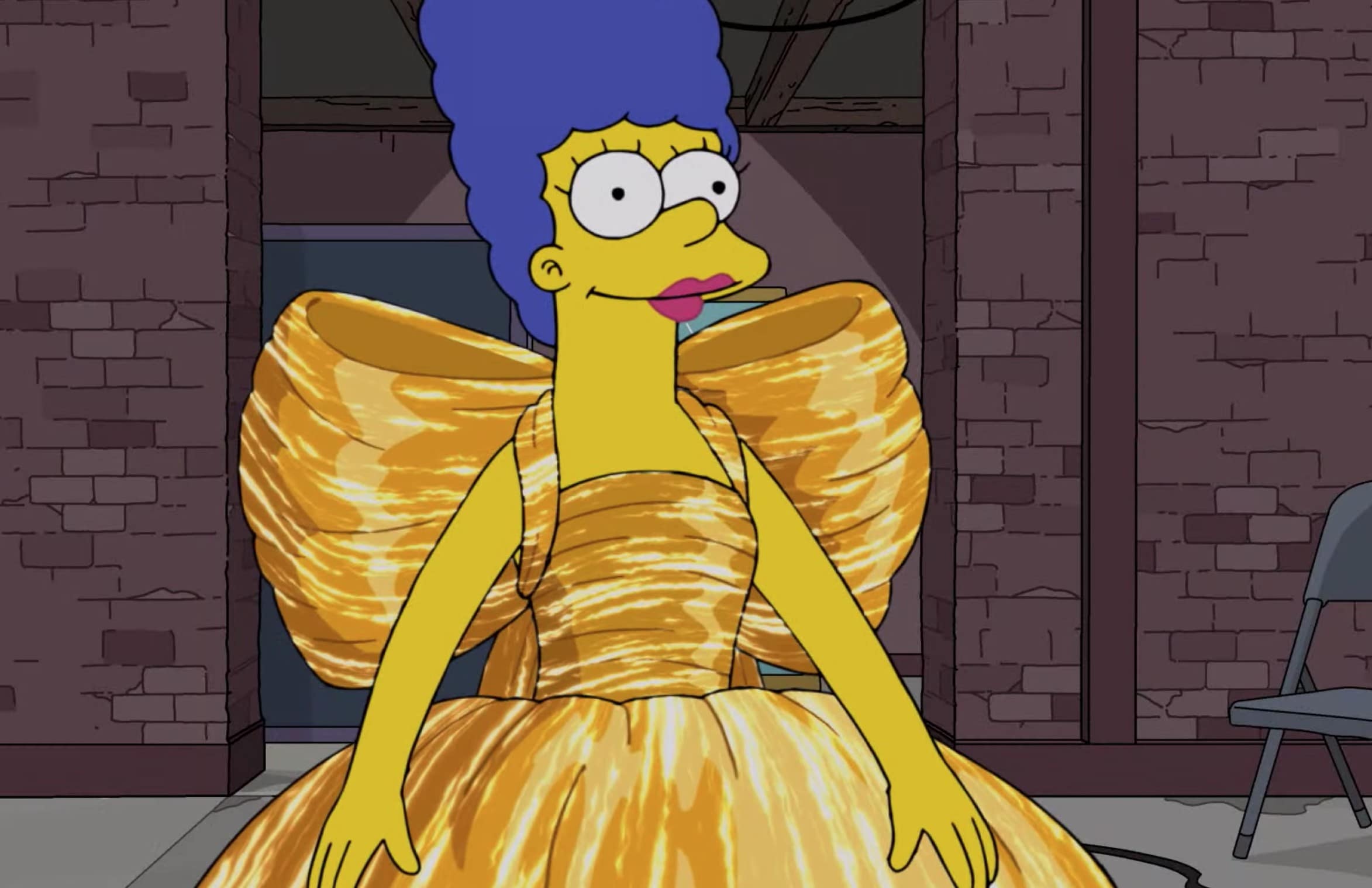 Marge in Balenciaga