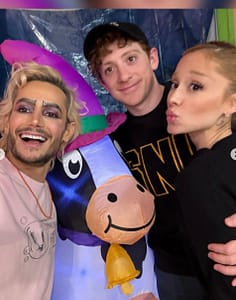 Frankie Grande Posts Rare Photo of Ariana Grande and Boyfriend Ethan Slater