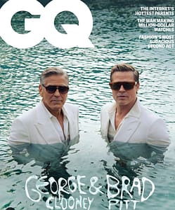 Long-Time Friends Brad Pitt and George Clooney GQ Cover Stars