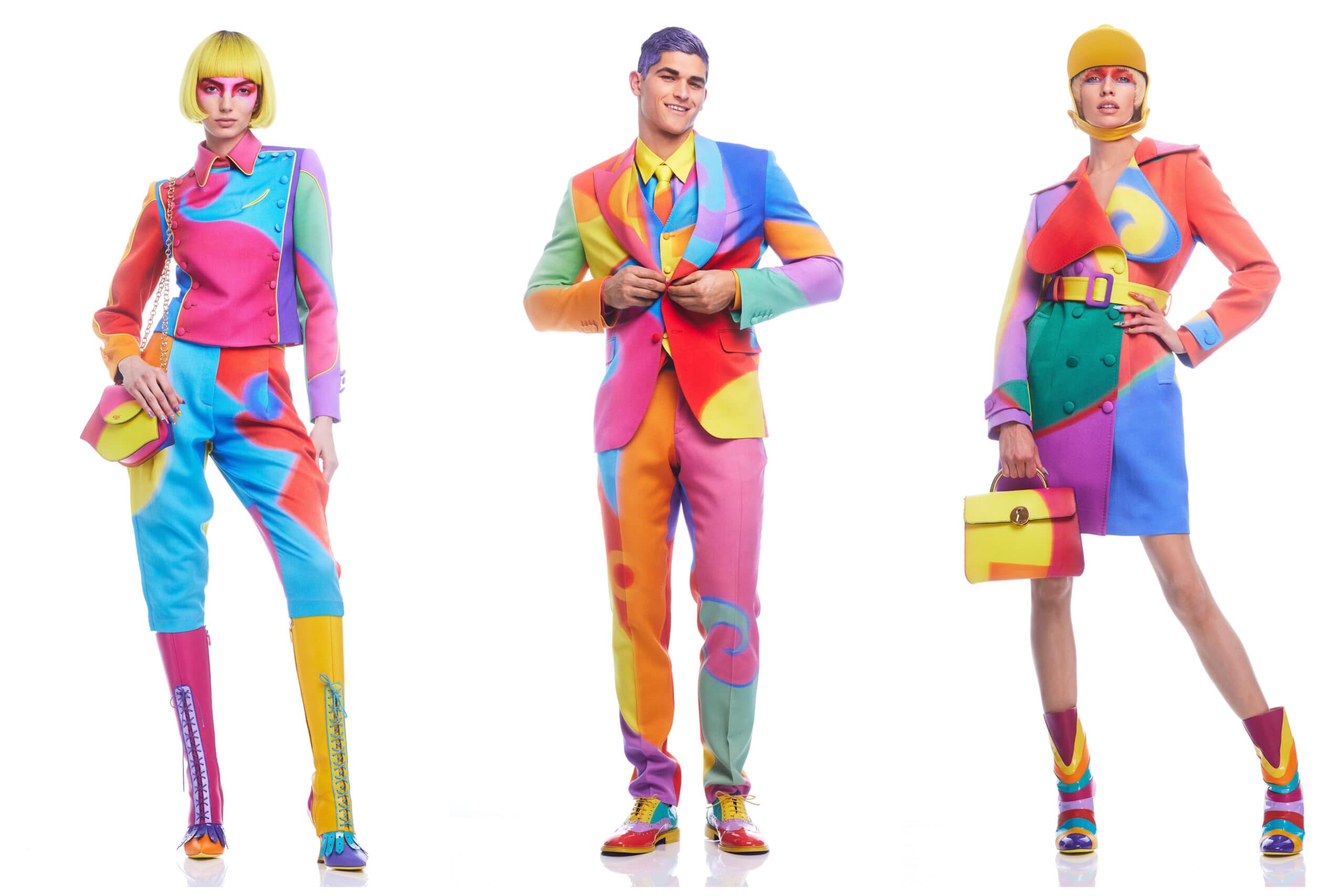 Moschino Pre-Fall 2022 Steps Into Sci-Fi 60s Mod