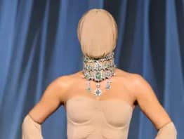 Kim Kardashian Stuns — and Terrifies — in Face-Obscuring Mask at Academy Museum Gala 2025