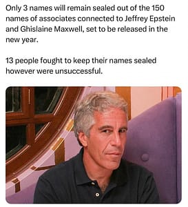 Jeffrey Epstein List Names Revealed 3 People Left Out