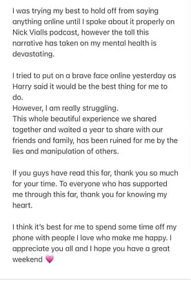 What happened to Georgia and Dom