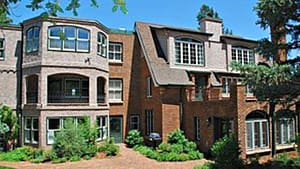 A house in which a little girl was murdered