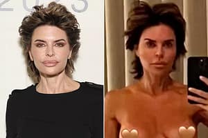 lisa rinna poses for instagram