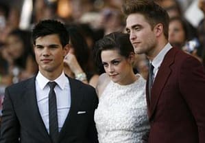 Twilight Saga Taylor Lautner Robert Pattison kristen Steward