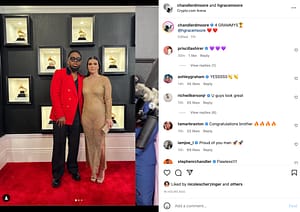 chandler moore wife grammys 2023