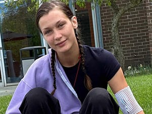 bella hadid health update