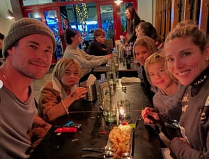 Chris Hemsworth Twins and Elsa at Transformers One Premiere