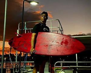 SNL's Colin Jost Hurts Foot in Tahiti Covering Olympic Surfing