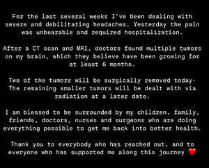 Teddi Mellencamp Reveals Multiple Brain Tumors