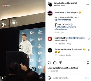 patrick mmahomes rihanna