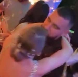 Taylor Swift and Travis Kelce New Years