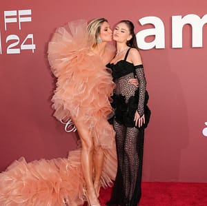 Heidi Klum Revealing Cheetah Bikini