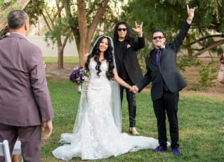 Charlie Benante Marries Carla Harvey in Rockstar Wedding