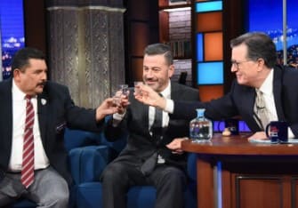 Jimmy Kimmel Reveals Stephen Colbert’s Staff Has Approached Him for Jobs