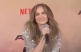 Jennifer Lopez Responds To Divorce Rumor Video Atlas Press Tour
