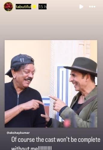 Tabu to Join 'Hera Pheri' Franchise?