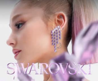 Ariana Grande Glitters in ‘Wicked’-Inspired Sparkle for Swarovski’s New Campaign