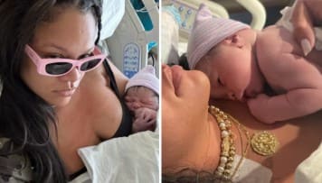 Rihanna Reveals Delivery Room Photos Of Her Son in Instagram Post