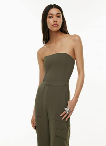 bandeau jumpsuit for summer