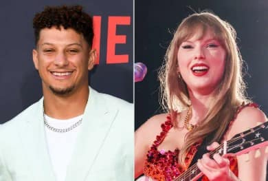 Mahomes Cranks Up Taylor Swift at Chiefs Facility