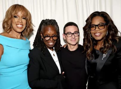 Gayle King, Whoopi Goldberg & Oprah Winfrey Shine at NYC Fashion Show