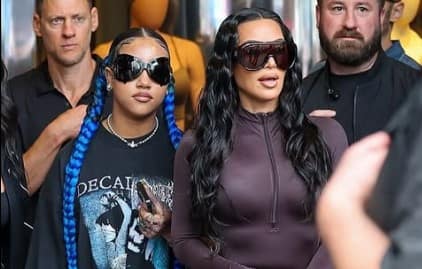 Kim Kardashian Pushes Back on North West “Bestie” Claim