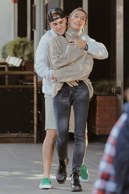 Hailey Bieber Oversized Sweater
