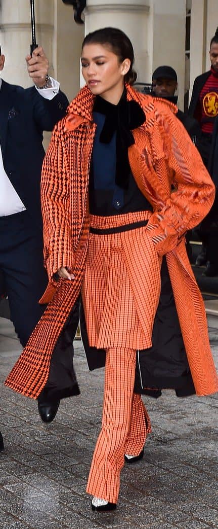 Zendaya in Sacai