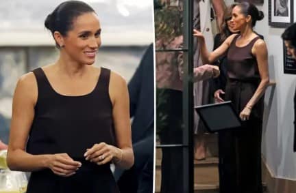Meghan Markle Stuns in Fall’s Hottest Color — and Her Chic Top Costs Under $150