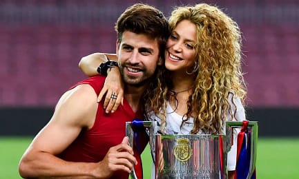 Shakira and Gerard Piqué.