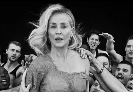 Sharon Stone, 67, Stuns Braless in Bold Vogue Fashion Shoot