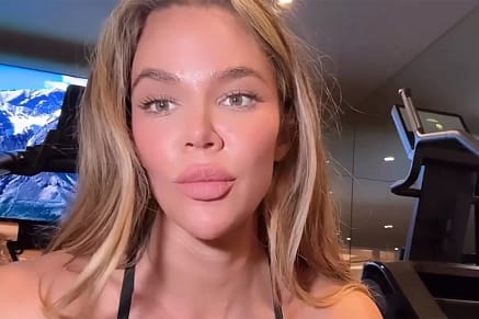 Khloé Kardashian Face