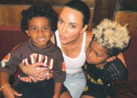 Kim Kardashian Stops On-Stage Fight Between Sons at Graduation Party