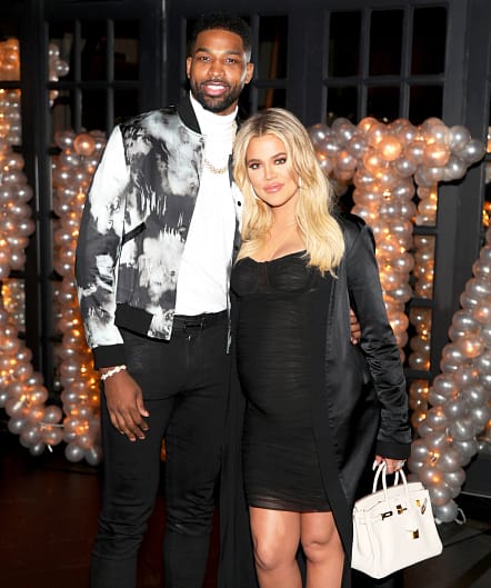 Khloé Kardashian and Tristan Thompson