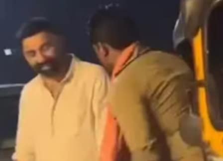Sunny Deol Viral Video Drunk