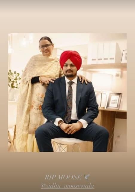 Drake posts tribute to Sidhu Moose Wala