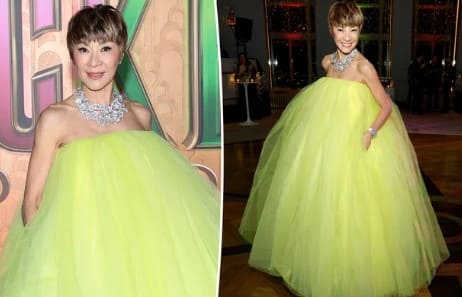 Michelle Yeoh’s “Cupcake” Dress Sparks Online Debate