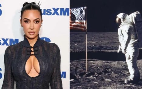 Kim Kardashian Claims the 1969 Moon Landing Was Fake: “It Didn’t Happen”