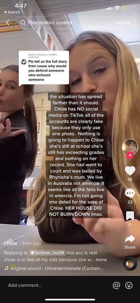 Chloe Denman House Fire