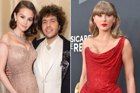 Selena Gomez & Benny Blanco’s Awkward Arrival at Taylor Swift’s Party