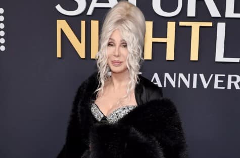 Cher, 78, Stuns in Crystal Gown at SNL50