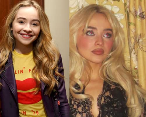 Sabrina carpenter before plastic surgery
