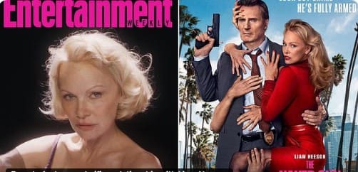 Pamela Anderson Clarifies Bond with Liam Neeson After His "In Love" Comments