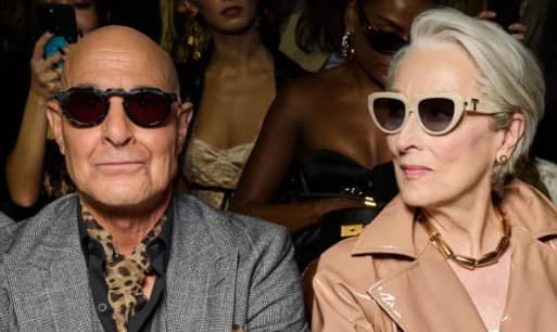 Meryl Streep Meets Anna Wintour at Milan Fashion Week