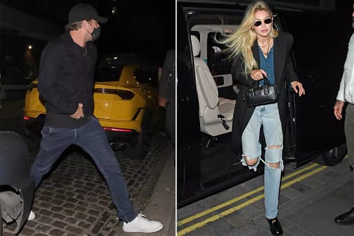 Gigi Hadid and Leonardo DiCaprio