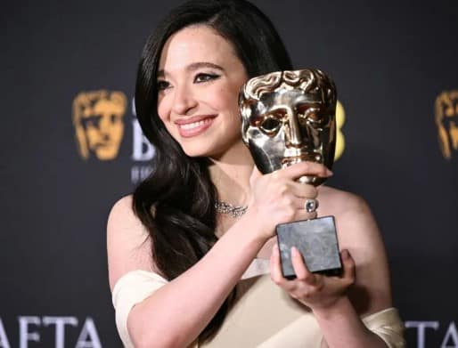 wins Best Actress at 2025 BAFTA