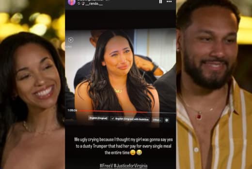 Love is Blind Virginia Reddit Instagram Story Viral Controversy